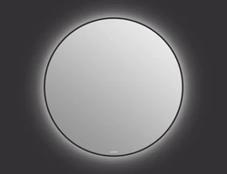 Зеркало ECLIPSE smart 100x100 в черной рамке