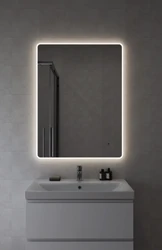Зеркало ECLIPSE Fusion 75x100 с подсветкой прямоугольное