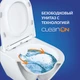 Комплект CITY SMART DPL EO slim инсталляция AQUA 50 PRIME P кнопка ACCENTO CIRCLE пластик хром глянцевый LP