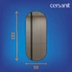 Зеркало ECLIPSE smart 50x122 в черной рамке