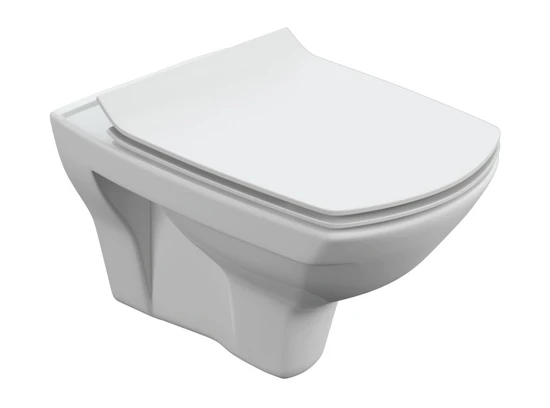 Подвесной унитаз CARINA Clean On DPL EO slim