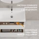Комплект тумба с раковиной MODUO 80 белый