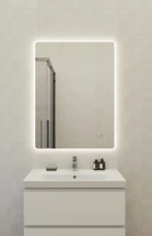 Зеркало ECLIPSE Fusion 75x100 с подсветкой прямоугольное