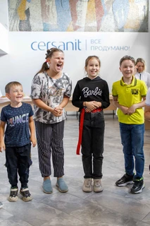 Детский праздник прошёл на двух заводах Cersanit