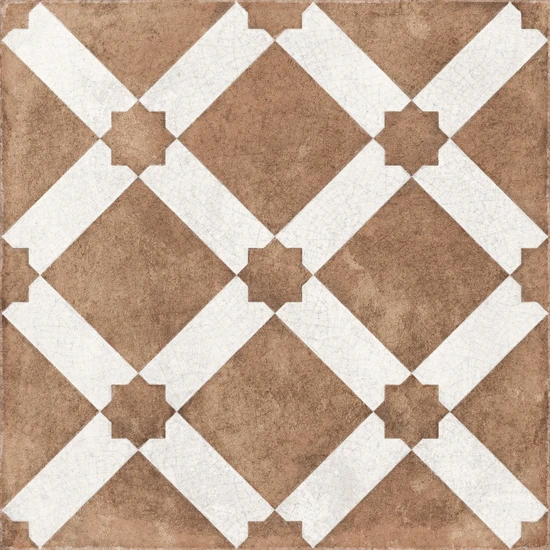 Керамогранит Cersanit Carpet орнамент многоцветный рельеф 29,8x29,8 A17932