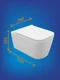 Подвесной унитаз CREA Vortex DPL EO slim