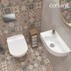 Комплект CITY DPL EO slim инсталляция AQUA 40 SMART M кнопка ESTETICA пластик хром глянцевый