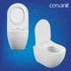 Подвесной унитаз BRASKO SMART Clean On DPL EO slim LP