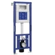 Инсталляция AQUA 40 SMART Р для унитаза пневматическая окрашенная