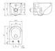 Подвесной унитаз MODUO SMART Vortex DPL EO slim LP