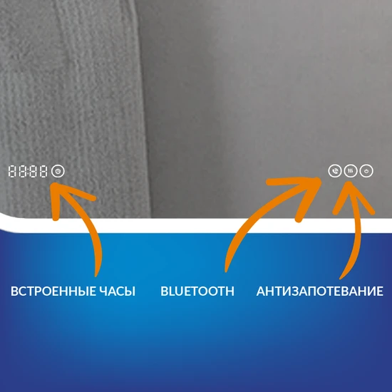 Зеркало LED 070 DESIGN PRO 100