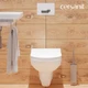 Подвесной унитаз CITY Clean On DPL EO slim