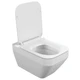 Подвесной унитаз CREA SQUARE Clean On DPL EO slim