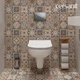 Комплект CITY DPL EO slim инсталляция AQUA 40 SMART M кнопка ESTETICA пластик хром глянцевый