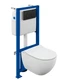 Комплект BRASKO SMART CO DPL EO slim + LINK PRO + TWINS пластик черный матовый