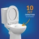 Унитаз-компакт NATURE Clean On 011 3/5 DPL EO slim