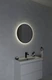 Зеркало ECLIPSE smart 60x60 в черной рамке