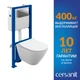 Комплект CITY SMART CO DPL EO slim + LINK PRO + TWINS пластик хром глянцевый