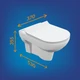 Комплект CITY CO DPL EO slim + LINK PRO + ESTETICA белый с рамкой хром