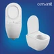 Комплект BRASKO SMART CO DPL EO slim + VECTOR + TWINS пластик хром глянцевый