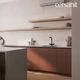 Смеситель для кухни CREA однорычажный с подключением фильтра черный