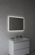 Зеркало ECLIPSE Fusion 60x80 с подсветкой прямоугольное