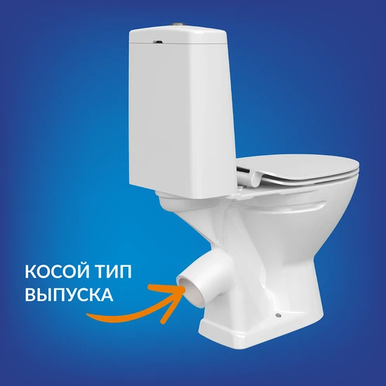 Унитаз-компакт FLAVIS 031 3/6 DPL EO slim
