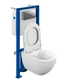 Комплект BRASKO SMART CO DPL EO slim + LINK PRO + TWINS пластик хром глянцевый