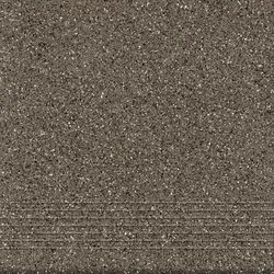Ступень MITO Milton серый рельеф 29,8x29,8 ML4A093
