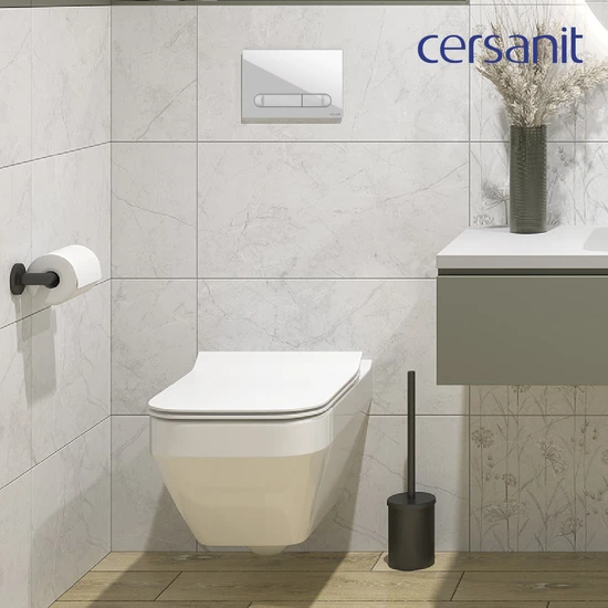 Комплект CREA SQUARE CO DPL EO slim + LINK PRO + ESTETICA пластик белый