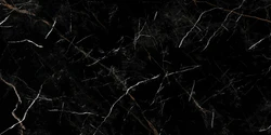Керамогранит Cersanit Nero полированный HG черный ректификат 60x120 A17442