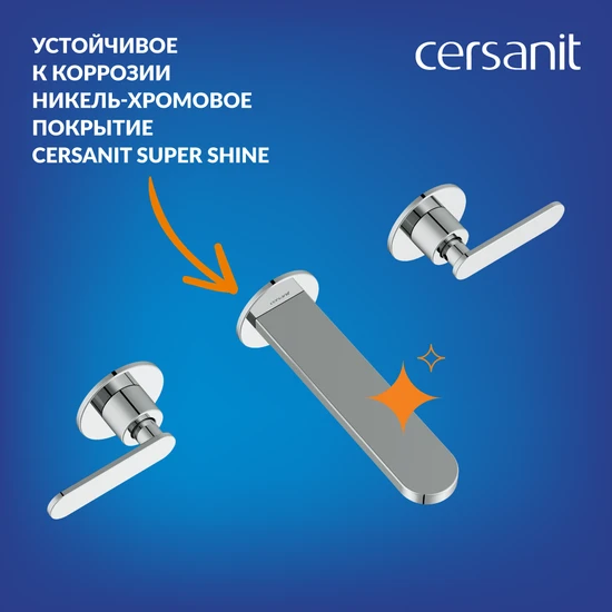 Смеситель для раковины OLIVA встраиваемый хром