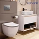 Комплект BRASKO SMART DPL EO slim инсталляция AQUA 50 PRIME P кнопка ACCENTO CIRCLE пластик хром глянцевый LP