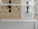 Раковина мебельная GEOMETRY 40 1 отв.