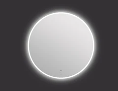 Зеркало ECLIPSE Fusion 80x80 с подсветкой круглое