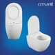 Комплект BRASKO SMART CO DPL EO slim + VECTOR + TWINS пластик черный матовый