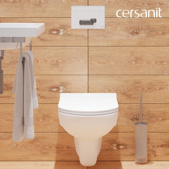 Подвесной унитаз CITY Clean On DPL EO slim