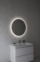 Зеркало ECLIPSE Fusion 72x72 с подсветкой круглое