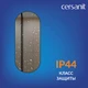 Зеркало ECLIPSE smart 50x122 в черной рамке