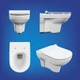 Комплект CITY DPL EO slim инсталляция AQUA 40 SMART M кнопка ESTETICA пластик хром глянцевый