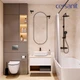 Комплект BRASKO SMART DPL EO slim инсталляция AQUA 50 PRIME P кнопка ACCENTO CIRCLE пластик хром глянцевый LP