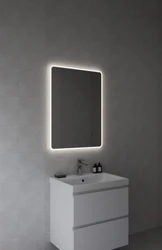 Зеркало ECLIPSE Fusion 60x80 с подсветкой прямоугольное