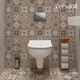 Комплект CITY DPL EO slim инсталляция AQUA 40 SMART M кнопка ESTETICA пластик хром глянцевый