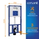 Инсталляция AQUA 50 PRIME М для унитаза механическая