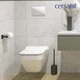 Комплект CREA SQUARE CO DPL EO slim + LINK PRO + ESTETICA пластик белый
