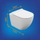 Подвесной унитаз BRASKO Vortex DPL EO slim