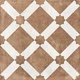 Керамогранит Cersanit Carpet орнамент многоцветный рельеф 29,8x29,8 A17932