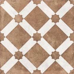 Керамогранит Cersanit Carpet орнамент многоцветный рельеф 29,8x29,8 A17932