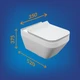 Комплект CREA SQUARE CO DPL EO slim + LINK PRO + TWINS хром глянцевый