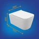 Подвесной унитаз CREA Vortex DPL EO slim